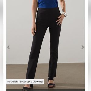 Chico's Black Straight Leg Pants